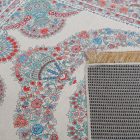 Strojno izdelana svilena preproga SILKEN 70x110 akrilna turška preproga