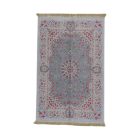 SILKEN preproga 70x110 cm – tanka turška preproga iz akrila s svilnatim videzom