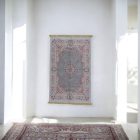 SILKEN preproga 70x110 cm – tanka turška preproga iz akrila s svilnatim videzom