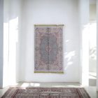 Strojno izdelana svilena preproga SILKEN 70x110 akrilna turška preproga