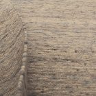 Debela volnena preproga 170x187 enobarvna preproga za dnevno sobo