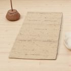 Debela volnena preproga 60x108 enobarvna preproga za dnevno sobo