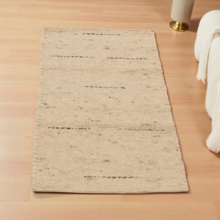 Debela volnena preproga 60x107 enobarvna preproga za dnevno sobo