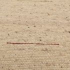 Debela volnena preproga 60x107 enobarvna preproga za dnevno sobo