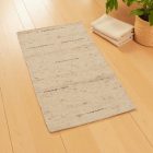 Debela volnena preproga 60x107 enobarvna preproga za dnevno sobo