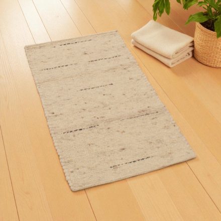 Debela volnena preproga 60x107 enobarvna preproga za dnevno sobo