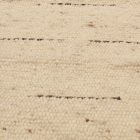 Debela volnena preproga 60x107 enobarvna preproga za dnevno sobo