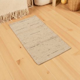   Debela volnena preproga 60x115 enobarvna preproga za dnevno sobo