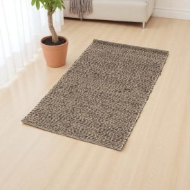   Debela volnena preproga 70x130 enobarvna preproga za dnevno sobo