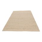 Volnena preproga bež 161x257 enobarvna preproga
