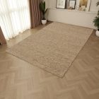 Debela volnena preproga szürke 160x250 enobarvna preproga za dnevno sobo