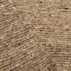 Debela volnena preproga szürke 160x250 enobarvna preproga za dnevno sobo