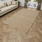 Debela volnena preproga 160x250 enobarvna preproga za dnevno sobo