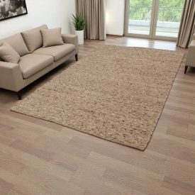   Debela volnena preproga 200x300 enobarvna preproga za dnevno sobo