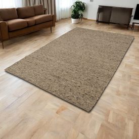Debela volnena preproga 200x300 enobarvna preproga za dnevno sobo