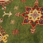 Kazak preproga 193x294 Ročno vozlana orientalska preproga