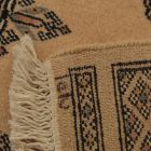 Tekač preproga bež Bokhara 244x81 ročno vozlana pakistanska preproga