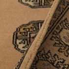 Tekač preproga bež Bokhara 244x81 ročno vozlana pakistanska preproga