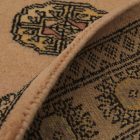 Tekač preproga bež Bokhara 254x77 ročno vozlana pakistanska preproga