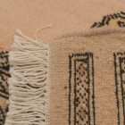 Tekač preproga bež Bokhara 204x81 ročno vozlana pakistanska preproga