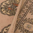 Tekač preproga bež Bokhara 205x79 ročno vozlana pakistanska preproga