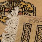 Tekač preproga bež Bokhara 299x82 ročno vozlana pakistanska preproga