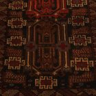 Preproga Baluč Mushwani 85x147 ročno vozlana nomadska preproga