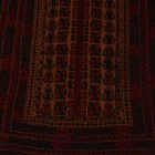 Molitvena preproga Mushwani 84x137 ročno vozlana nomadska preproga