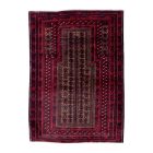 Molitvena preproga Mushwani 93x129 ročno vozlana nomadska preproga