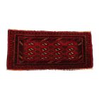 Turkmen preproga Balisht Nakhsha 57x109 ročno vozlana majhna preproga