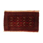 Turkmen preproga Balisht Nakhsha 51x97 ročno vozlana avtentična preproga