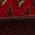 Turkmen preproga Balisht Nakhsha 51x97 ročno vozlana majhna preproga