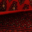 Turkmen preproga Balisht Nakhsha 51x100 ročno vozlana majhna preproga