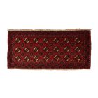 Turkmen preproga Balisht Nakhsha 45x99 ročno vozlana avtentična preproga