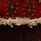 Turkmen preproga Balisht Nakhsha 46x104 ročno vozlana avtentična preproga