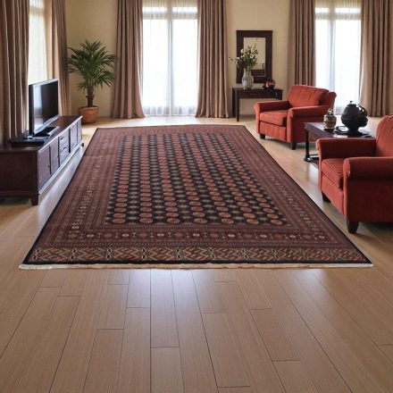 Modra pakistanska preproga 307x425 cm – ročno vozlana orientalska preproga