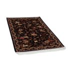 Svilena preproga Lov modra 100x150 Iranska svilena preproga iz viskoze