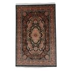 Svilena preproga Nasrin modra 150x225 visokokakovostna viskozna svilena preproga iz Irana