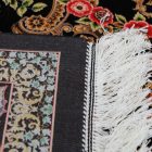 Svilena preproga Nasrin modra 150x225 visokokakovostna viskozna svilena preproga iz Irana