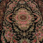 Svilena preproga Nasrin modra 150x225 visokokakovostna viskozna svilena preproga iz Irana