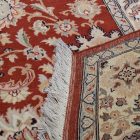 Perzijska preproga Isfahan 140x217 ročno vozlana iranska preproga