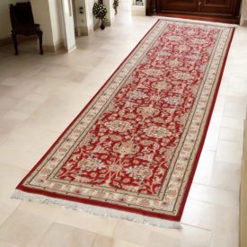 Tekač preproga Isfahan 79x312 ročno vozlana perzijska preproga za hodnik