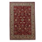 Perzijska preproga Isfahan 214x312 ročno vozlana iranska preproga za dnevno sobo
