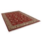 Perzijska preproga Isfahan 214x312 ročno vozlana iranska preproga za dnevno sobo