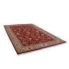 Perzijska preproga Isfahan 214x312 ročno vozlana iranska preproga za dnevno sobo