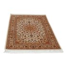 Svilena preproga Negin cream 100x150 visokokakovostna viskozna svilena preproga iz Irana