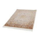 Svilena preproga Negin cream 100x150 visokokakovostna viskozna svilena preproga iz Irana