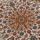 Svilena preproga Negin cream 100x150 visokokakovostna viskozna svilena preproga iz Irana