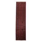 Tekač preproga bordo Bukhara 80x306 ročno vozlana preproga za hodnik