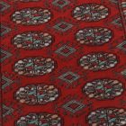 Tekač preproga bordo Bukhara 80x306 ročno vozlana preproga za hodnik